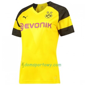 Koszulka Borussia Dortmund Damska Domowe Koszulki Piłkarskie 2018-2019 Krótki Rękaw